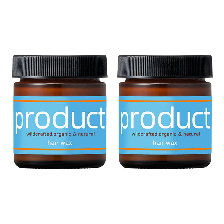 the product hair wax double set